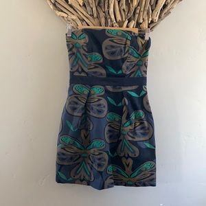French Connection strapless dress